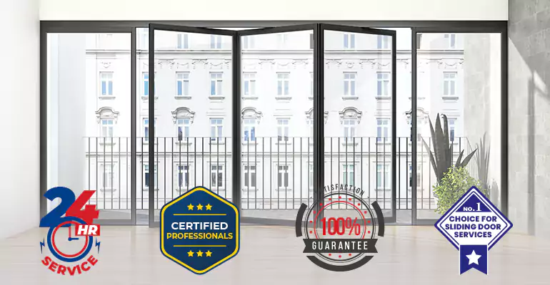 Sliding Accordion Door Repair in Wellington