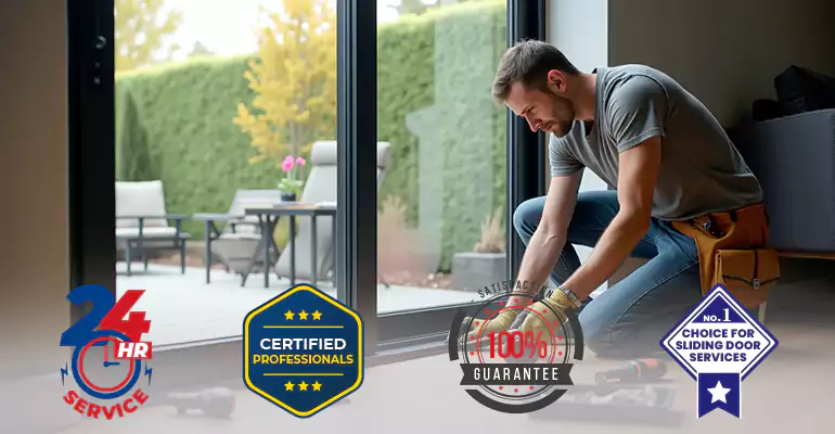Standard Pella Sliding Door Glass Replacement in Wellington