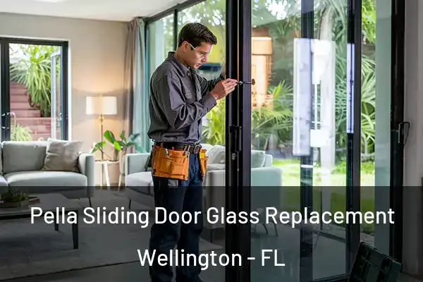 Pella Sliding Door Glass Replacement Wellington - FL
